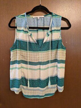 Collective Concepts Patterned Sleeveless Blouse Women's MP